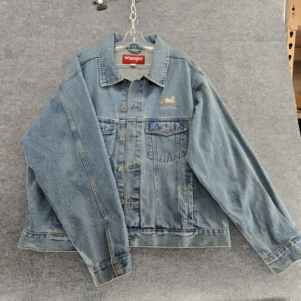 Wrangler‎ Hero Denim Jacket Alaska Embroidered 2X